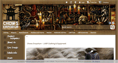 Desktop Screenshot of chowsemporium.co.uk